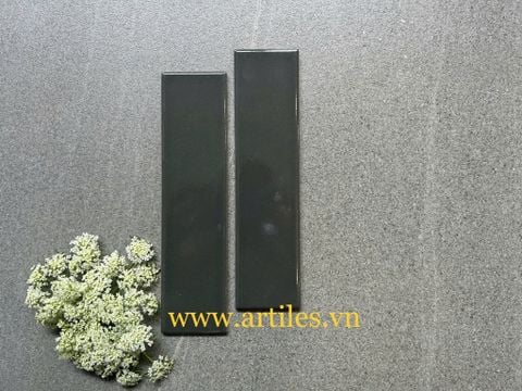  Gạch thẻ 60x240mm màu xám bóng 