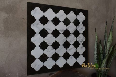  Gạch thảm lát phòng khách đẹp Art02 