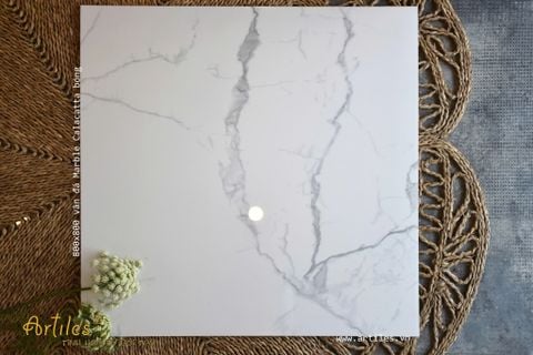  Gạch bóng kiếng lát nền vân Marble Art8818 
