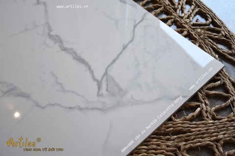  Gạch bóng kiếng lát nền vân Marble Art8818 