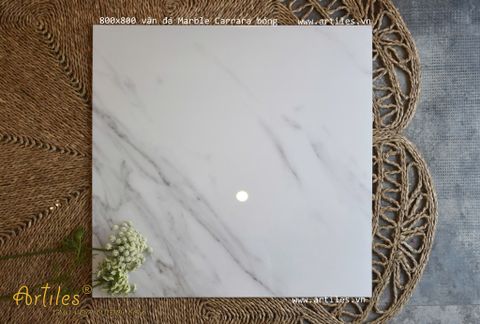  Gạch bóng kiếng lát nền vân Marble Art8817 