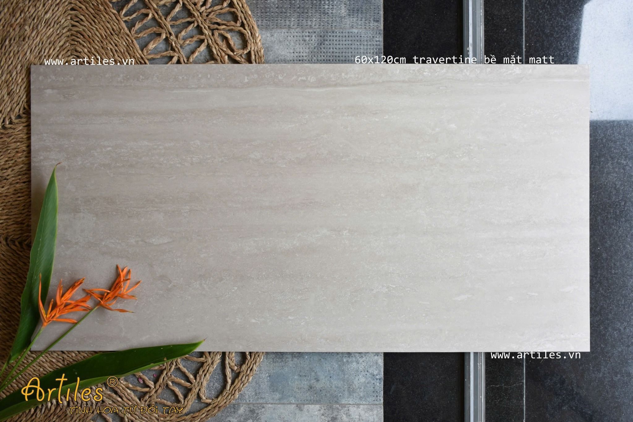 Gạch vân đá Travertine Indonesia Y03