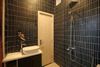 Gạch mosaic que đũa màu đen
