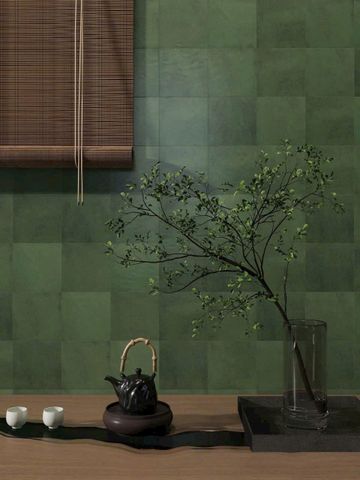  Gạch thẻ 150x150mm men mờ màu xanh lá 06M 