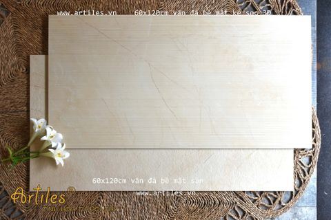  Gạch ốp sọc ngang vân đá 60x120cm Art 