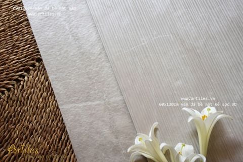  Gạch ốp sọc ngang vân đá 60x120cm Art62043 