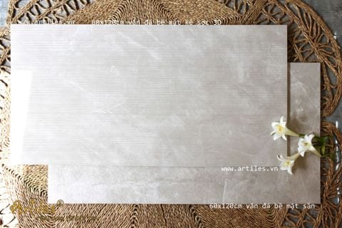  Gạch ốp sọc ngang vân đá 60x120cm Art62043 