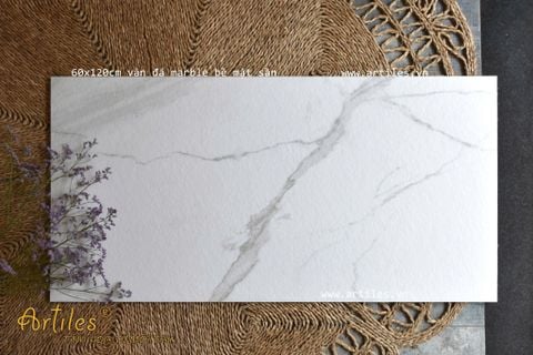  Gạch ốp lát nhám sần vân đá 60x120cm Art62014 