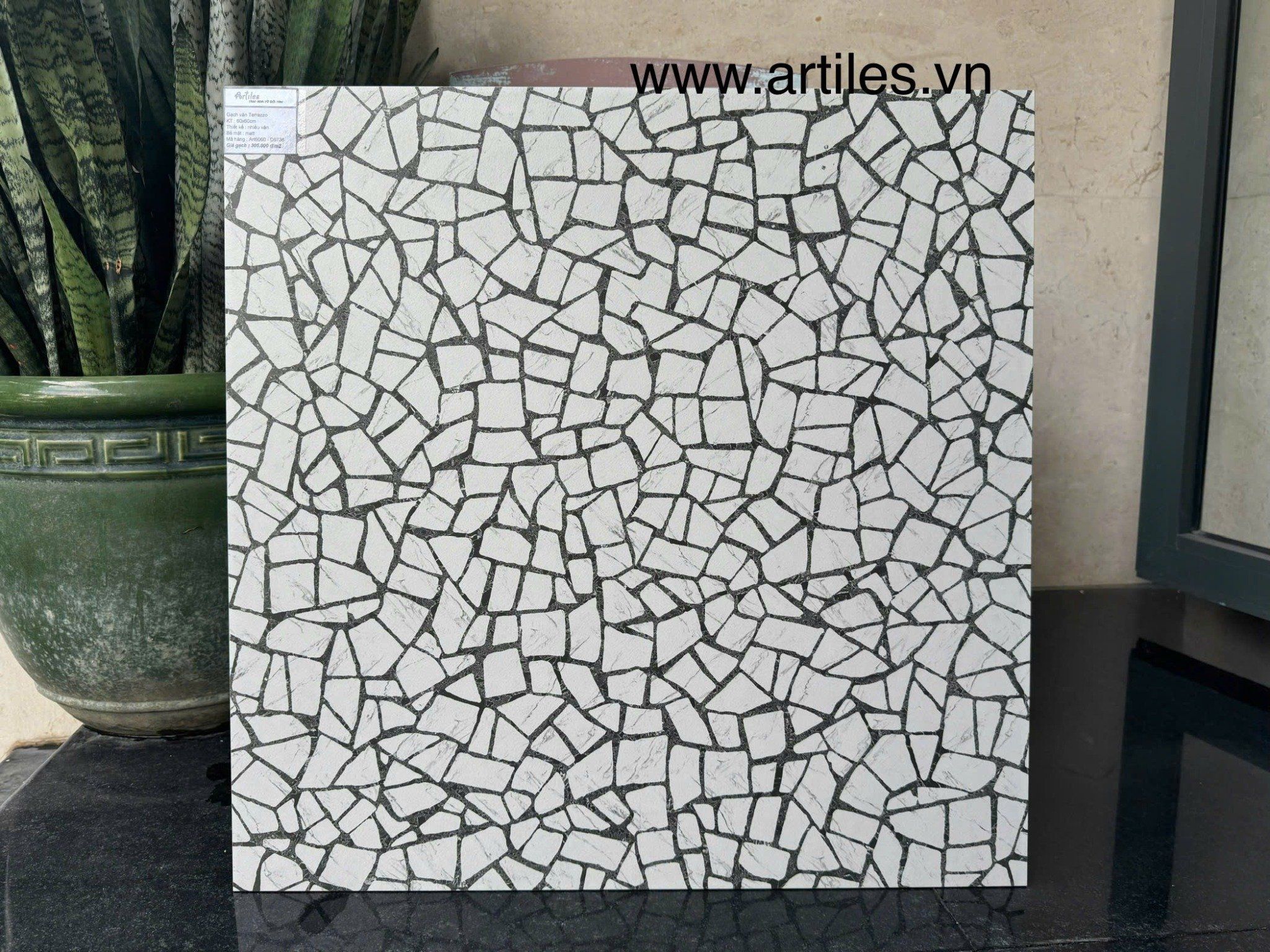 Gạch đá mài Terrazzo Art037