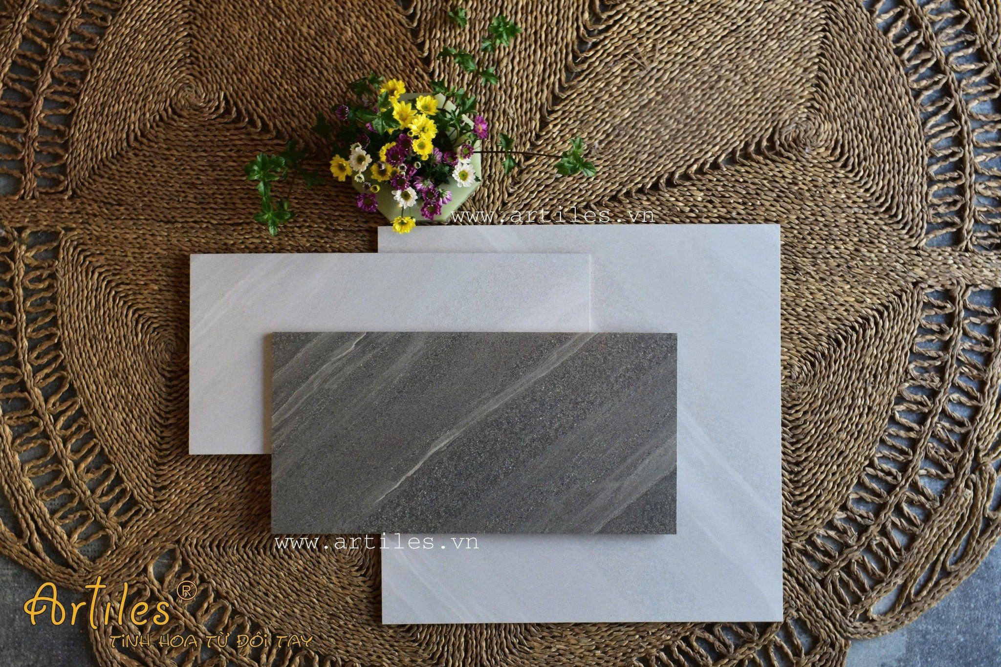 Gạch vân đá ốp lát 30x60cm