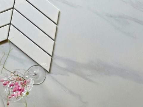  Gạch lát nền Satin Matt (Mờ mịn) trắng khói xám ArtR01 