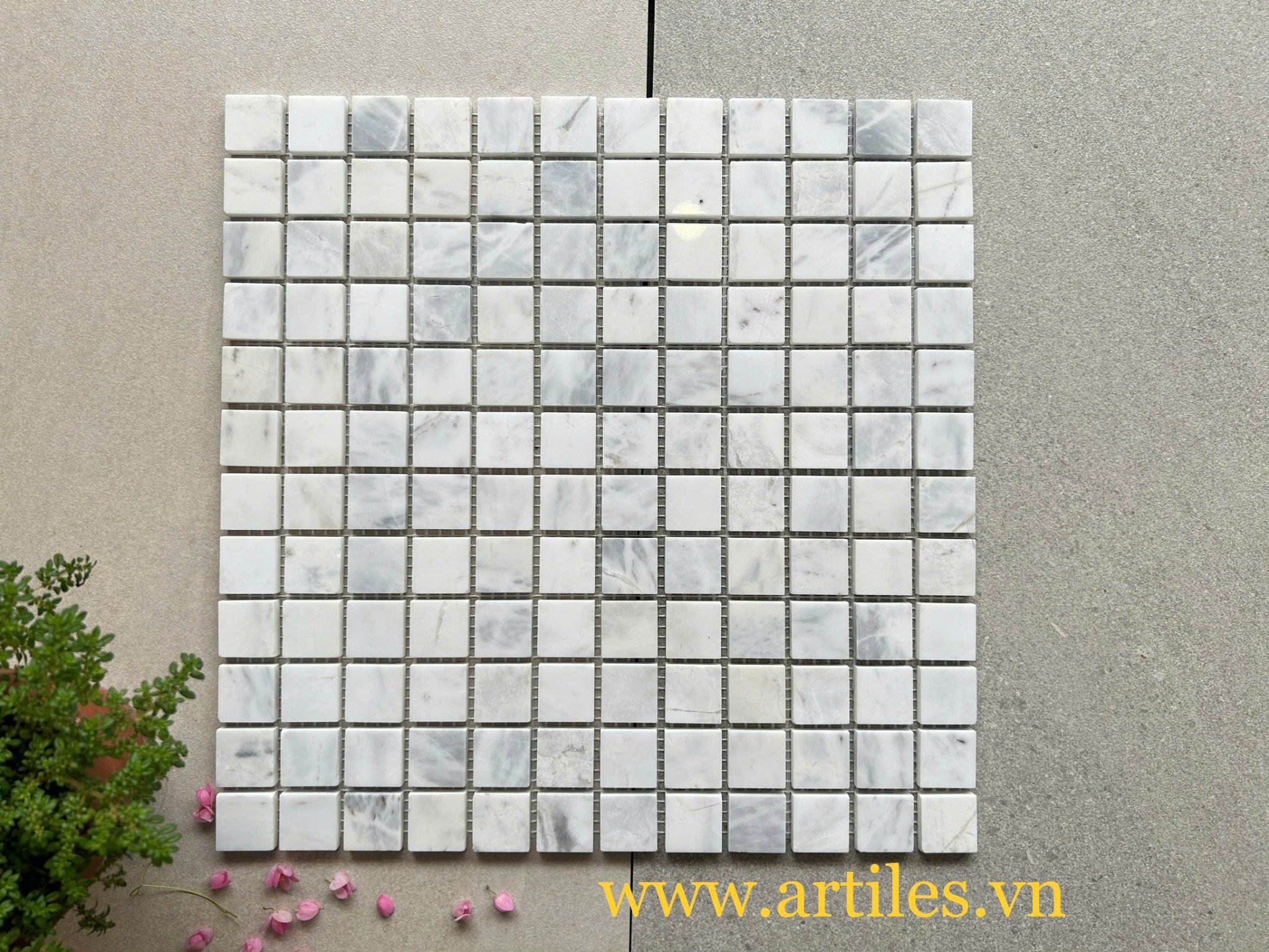 Mosaic đá tự nhiên