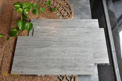  Gạch vân đá Travertine 40x80cm 