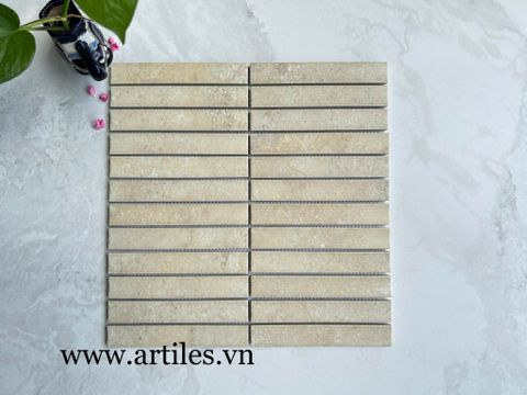  Mosaic thanh 2 que nâu mờ ArtM020 
