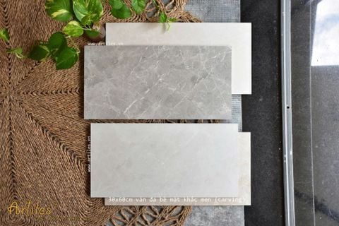  Gạch ốp lát mờ vân đá Marble xám Art08Y 