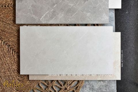  Gạch ốp lát mờ vân đá Marble trắng ngà Art07Y 