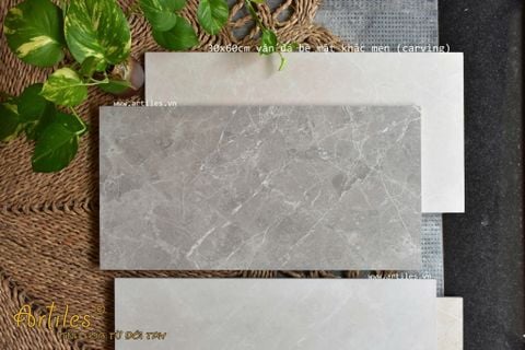  Gạch ốp lát mờ vân đá Marble xám Art08Y 