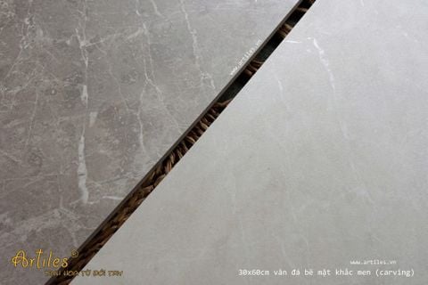  Gạch ốp lát 30x60cm mờ vân đá 