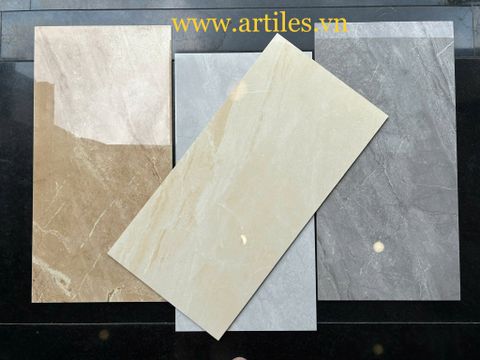  Gạch ốp tường 40x80cm màu vàng vân đá ArtP15 
