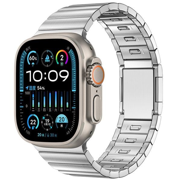 Dây Thép Link 316L khóa Nam Châm Apple Watch