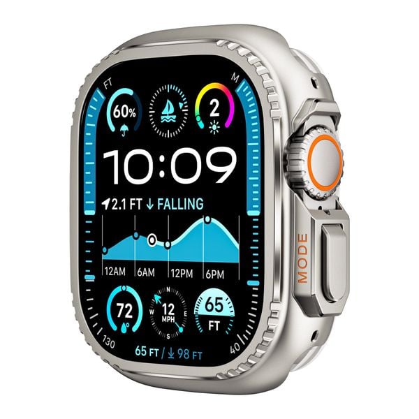 Ốp Độ Ultra Kim Loại V3 cho Apple Watch 44/45/46/49mm