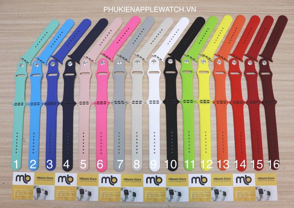 Dây Cao Su Apple Watch Thể Thao