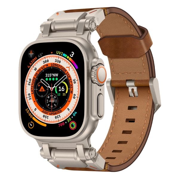 Dây Da Interlock cho Apple Watch Ultra