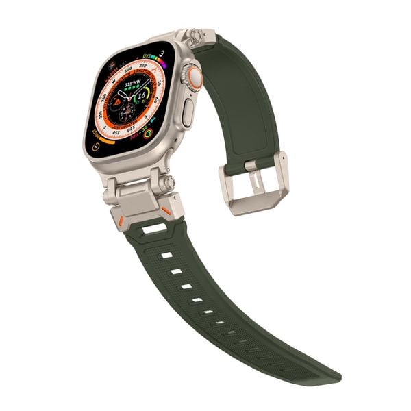 Dây Rubber Interlock Apple Watch Ultra