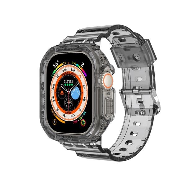 Dây Trong Suốt Apple Watch Kiểu G Shock