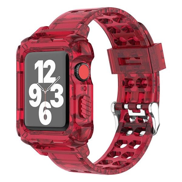 Dây Trong Suốt Apple Watch Kiểu G Shock