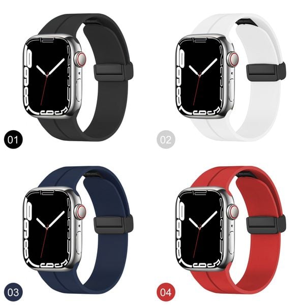 Dây Silicon Khóa Nam Châm Apple Watch