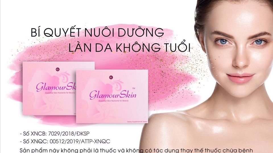  Glamour Skin - Viên uống làm đẹp da chống lão hoá 