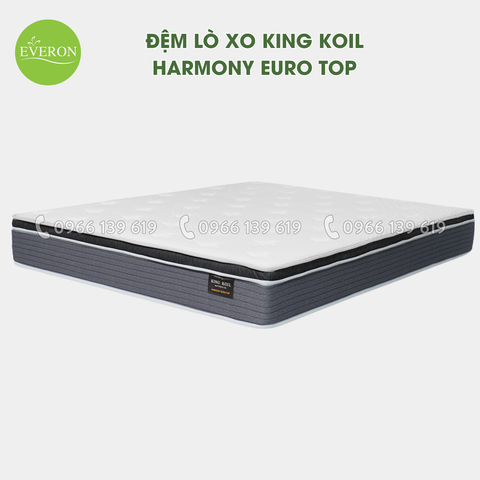 Đệm Lò Xo King Koil Harmony Euro Top