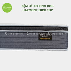 Đệm Lò Xo King Koil Harmony Euro Top