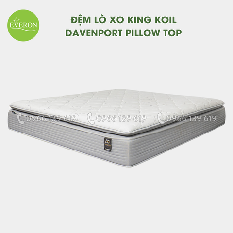 Đệm Lò Xo King Koil Davenport Pillow Top