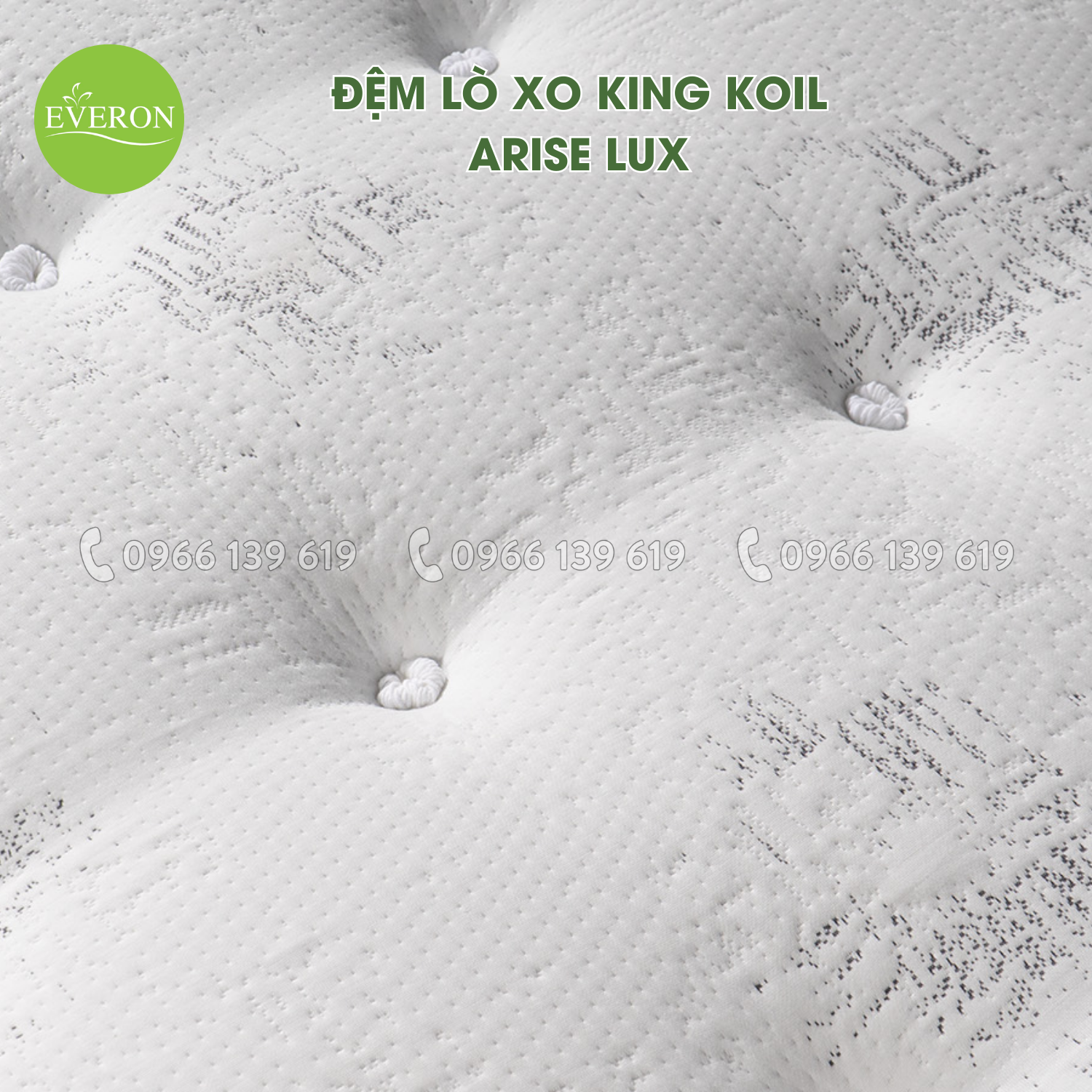 Đệm lò xo King Koil Arise Lux