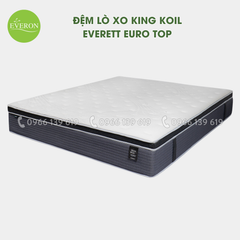 Đệm Lò Xo King Koil Everett Euro Top