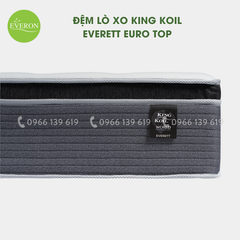 Đệm Lò Xo King Koil Everett Euro Top