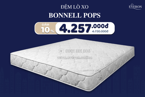 Đệm Lò Xo Everon Bonnell Pops