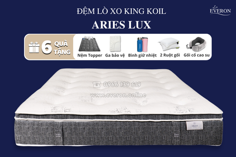 Đệm lò xo King Koil Aries Lux