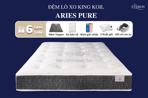 Đệm lò xo King Koil Aries Pure