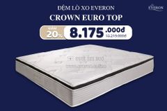 Đệm Lò Xo Everon Crown Euro Top (Crown E)