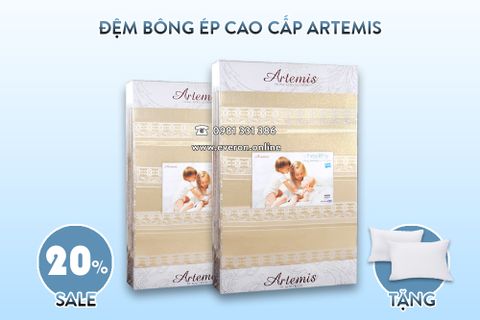 Đệm bông ép cao cấp Artemis Everon 18cm