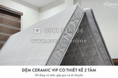 Đệm Bông Ép Everon Ceramic Vip (2 Tấm)