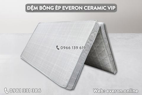 Đệm Bông Ép Everon Ceramic Vip (2 Tấm)