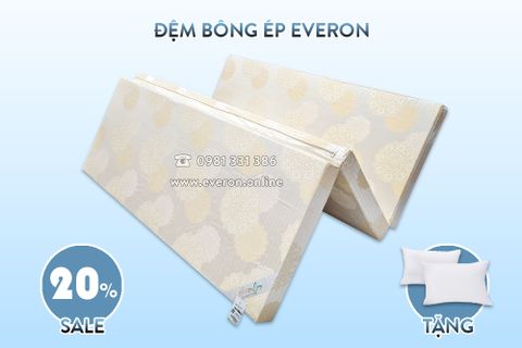 Đệm bông ép Everon 15cm