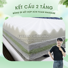 Đệm Foam Bông Ép Good Sleep Everon (Massage)