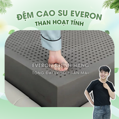 Đệm/Nệm cao su Everon than hoạt tính