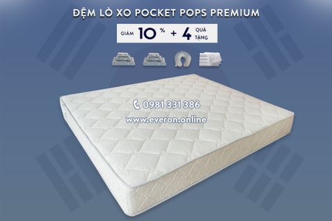 Đệm lò xo Everon Pocket Pops Premium