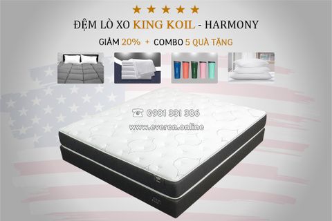 Đệm Lò Xo Túi King Koil Harmony